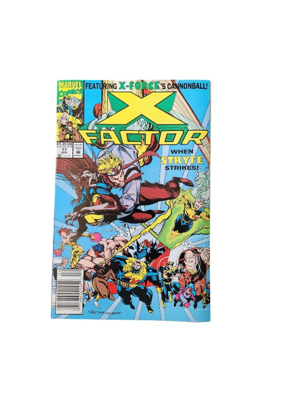 Marvel X Factor #77 1992 Comic Book Collector Bagged Boarded